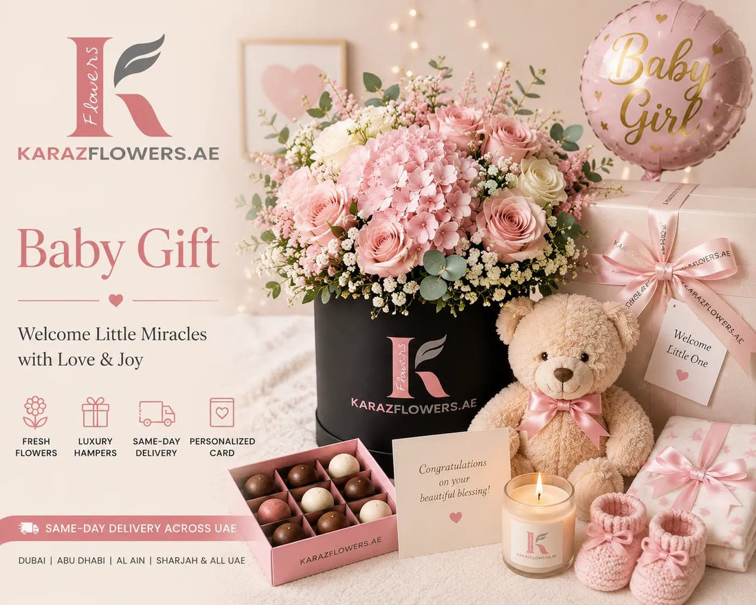 Baby Gift UAE: What to Send, When to Send It & Where to Order | Karaz Flower - karazflowers.ae
