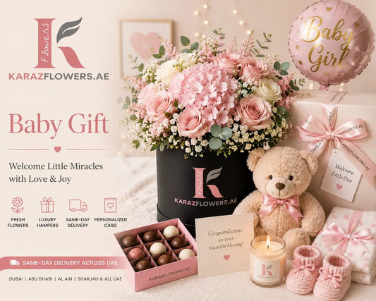 Baby Gift UAE: What to Send, When to Send It & Where to Order | Karaz Flower - karazflowers.ae