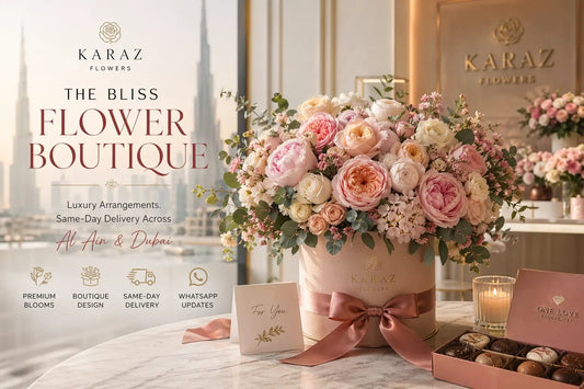 Bliss Flower Boutique Experience in the UAE | Karaz Flowers - karazflowers.ae