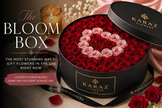 Bloom Box UAE — Luxury Flower Box Delivery in Dubai & Al Ain | Karaz Flowers - karazflowers.ae