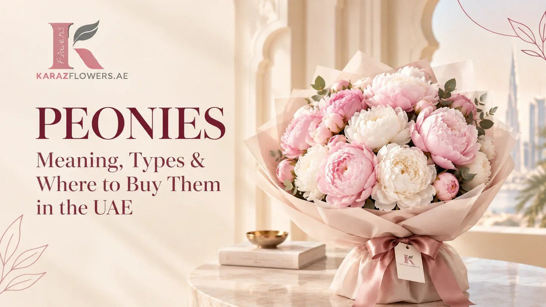 Peonies: Meaning, Types & Where to Buy Them in the UAE | Karaz Flowers - karazflowers.ae
