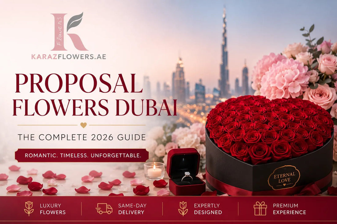 Proposal Flowers Dubai | Best Flowers for a Marriage Proposal UAE - karazflowers.ae