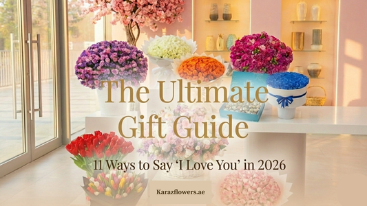The Ultimate Gift Guide: 11 Ways to Say "I Love You" in 2026 | Karaz Flowers - karazflowers.ae