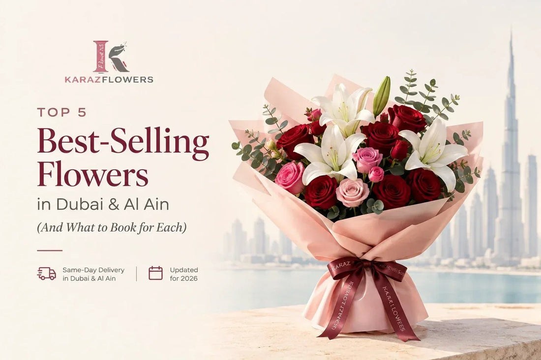Top 5 Best-Selling Flowers in Dubai & Al Ain | Karaz - karazflowers.ae