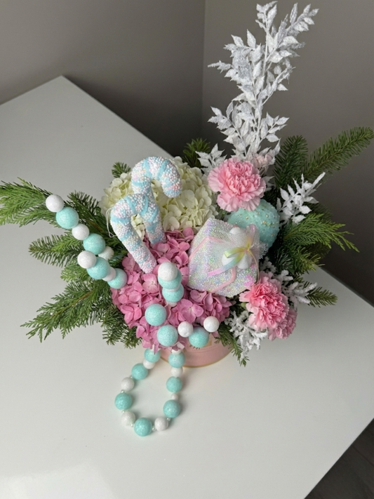 Merry Pinkmas Flower Box