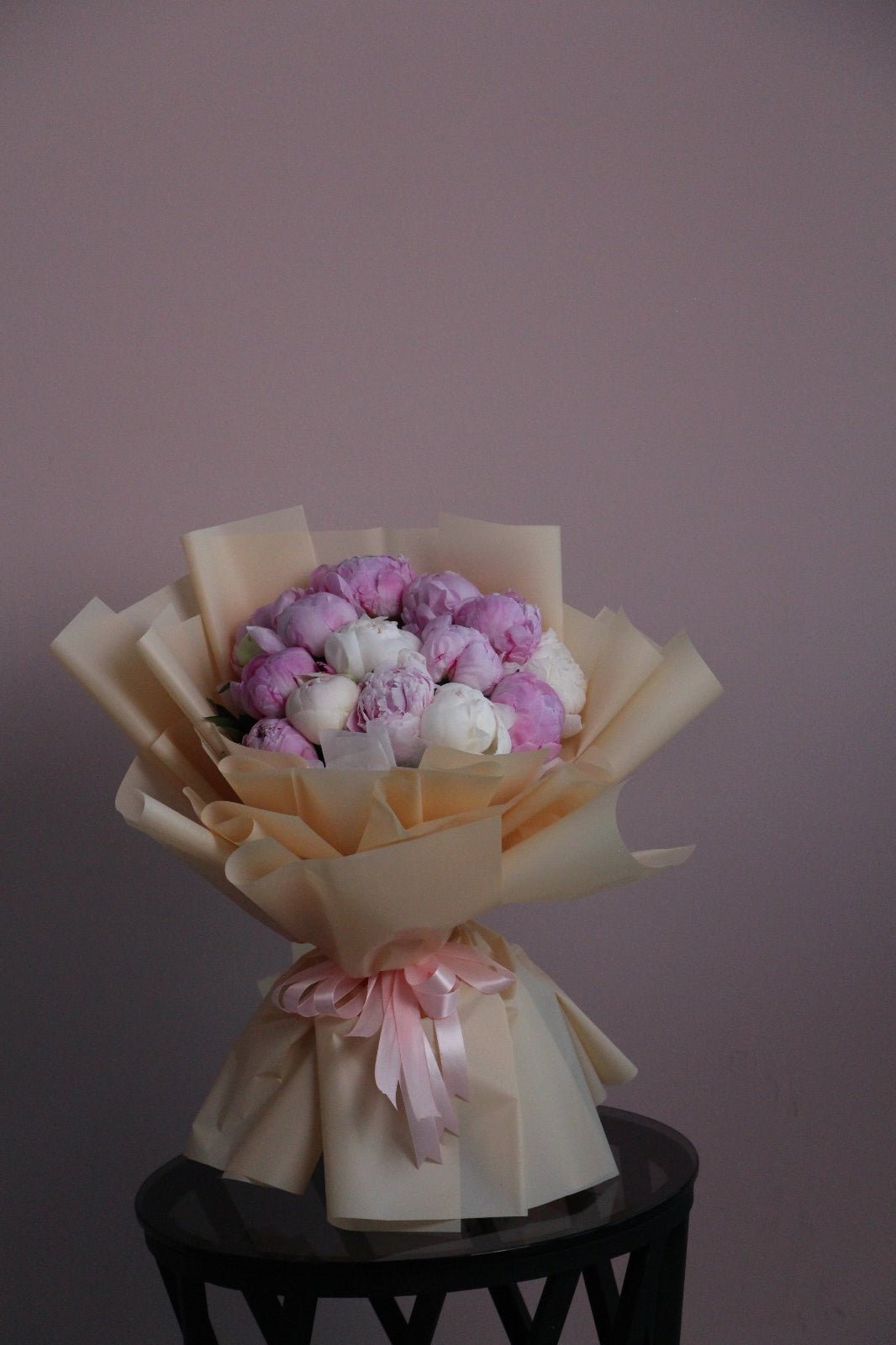 15 Pcs Peonies Bouquet - karazflowers.ae