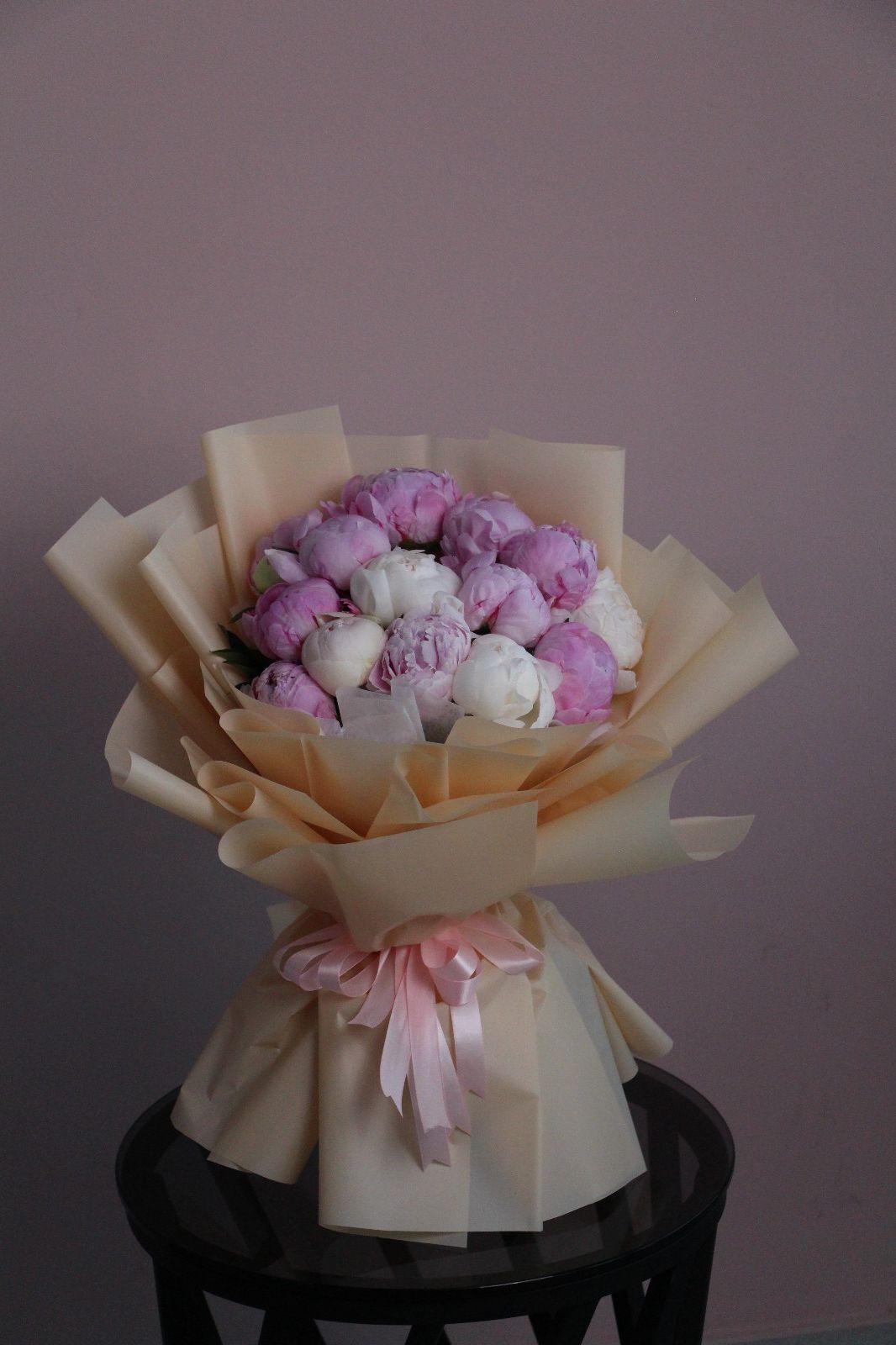 15 Pcs Peonies Bouquet - karazflowers.ae