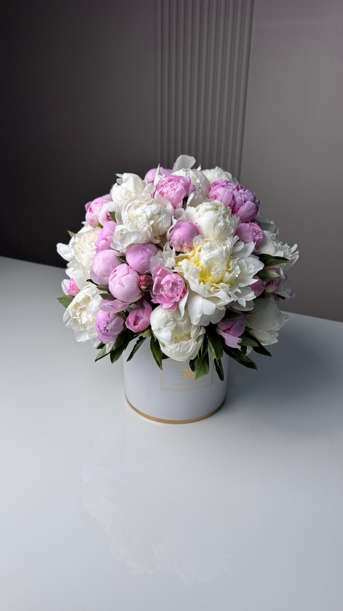 50 Pcs Peonies Bouquet - karazflowers.ae