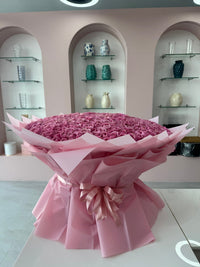500 Pink Roses Elegance