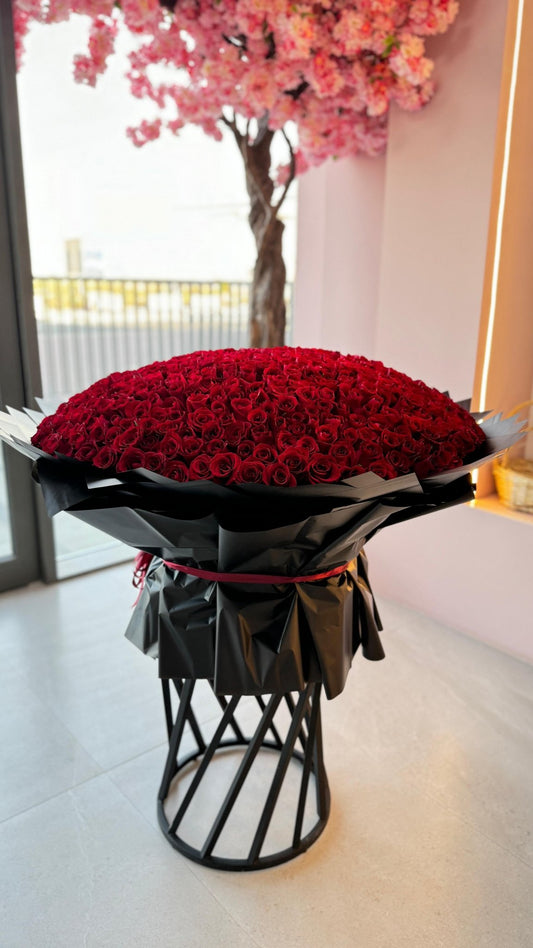 500 Red Roses Elegance - karazflowers.ae