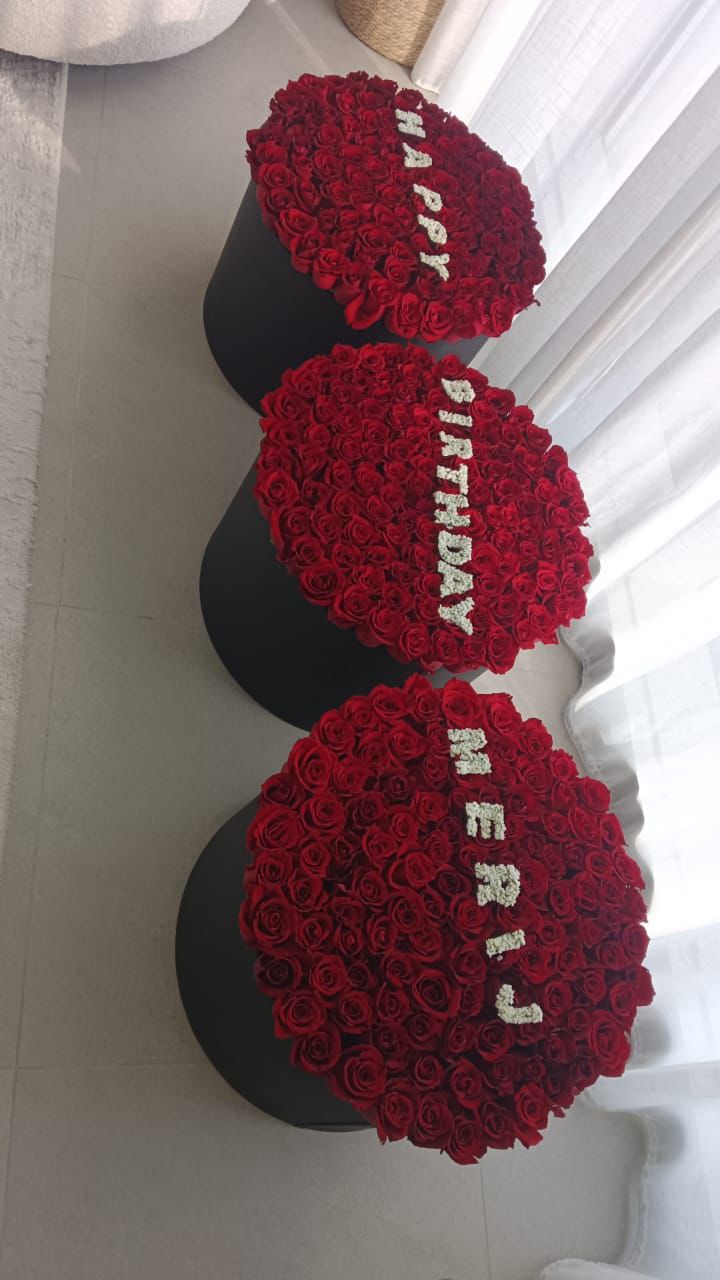 Premium rose setup in Dubai International City 🌹