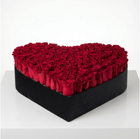 Eternal Love Red Rose Heart Box - karazflowers.ae