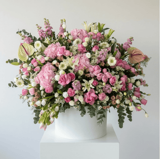Grand Pastel Elegance Floral Arrangement