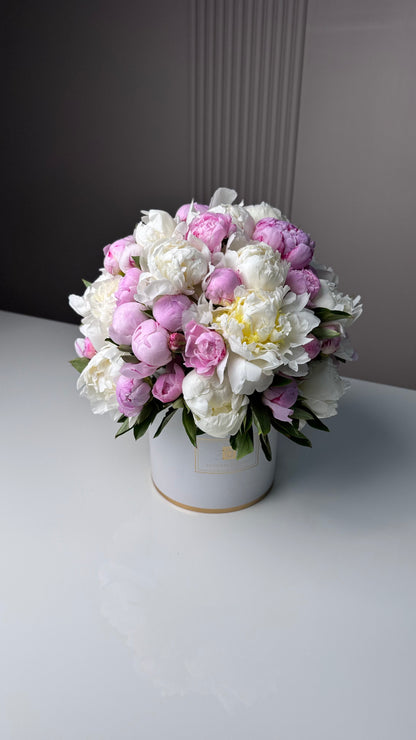 50 Pcs Peonies Bouquet